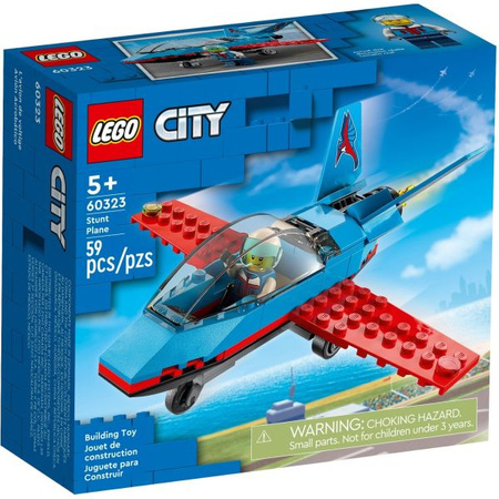 Klocki Lego City Samolot kaskaderski 60323