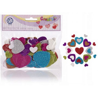 NAKLEJKI DEKORACYJNE-BROKATOWESERCA