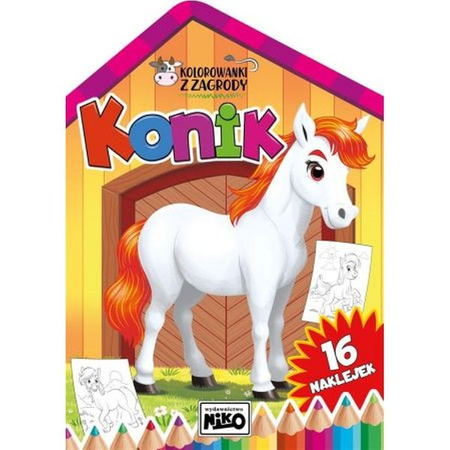 KOLOROWANKI Z ZAGRODY. KONIK