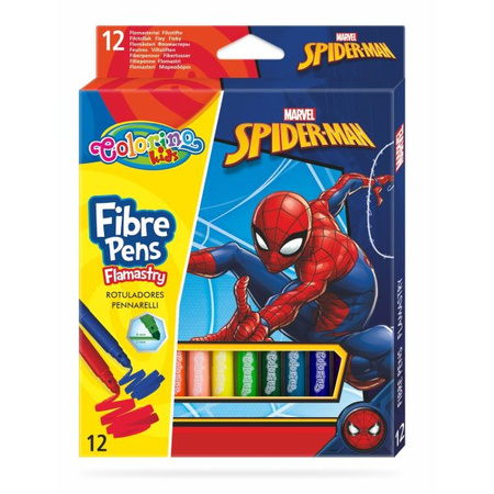 Plastelina okrągła 12 kolorów Colorino Disney Spiderman