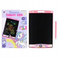 Tablet do rysowania LCD Unicorn-jednorożec 15x23cm