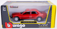 1987 Mercedes-Benz 190E Red 1:24 BBURAGO