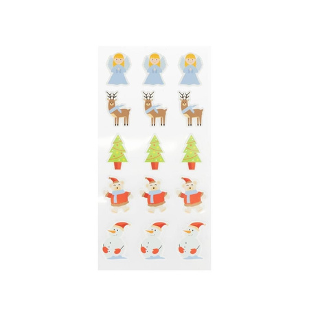 Naklejki - świąteczny mix