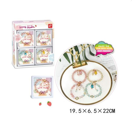 ZESTAW Biżuterii Bransoletka mix wzorów