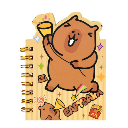 Notes na spirali A7/50k Kapibara II STARPAK 562602