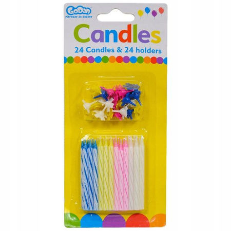 ŚWIECZKI 6CM 24/24szt