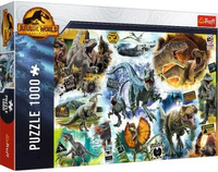 Puzzle 1000 el. NA TROPIE DINOZAURÓW Trefl