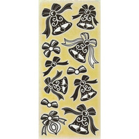 Naklejki na folii Dzwonki złote CLX11