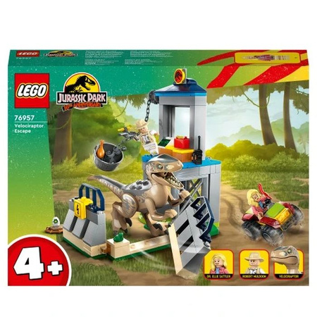 Klocki Lego Jurassic Park Ucieczka Welociraptora 76957