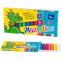 Plastelina 12 kolorów, Tetis