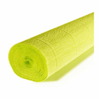 Krepina Florystyczna kod:60 żółty cytrynowy / Special Florist Crepe Paper code:60 lemon yellow