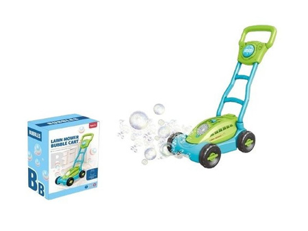 Kosiarka niebieska na bańki B/O, światło 21,4x13,8x28,8cm