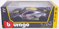 Chevrolet Corvette 2020 silver 1:24 BBURAGO