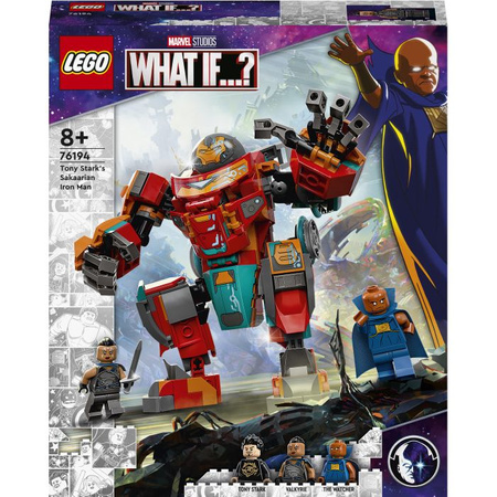 Klocki Lego Marvel Avengers Sakaariański Iron Man Tony'ego Starka 76194