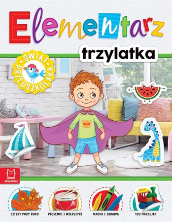 Elementarz 3-latka. Świat przedszkolaka. Wydanie II