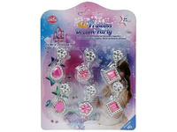 zestaw biżuterii; 19x14cm,