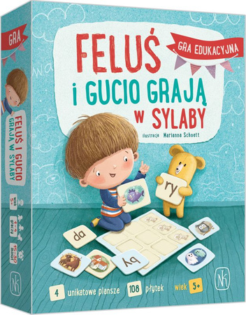 Gra Edukacyjna Feluś i Gucio grają w sylaby