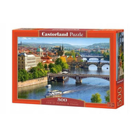 Castorland Puzzle 500 el. B-53087 VIEW OF BRIDGES