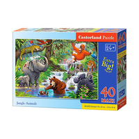 Castorland Puzzle 40  el. Maxi B-040315-1 Jungle Animals