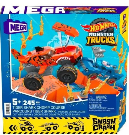 Klocki Mega Bloks Hot Wheels Tiger Shark HKF88