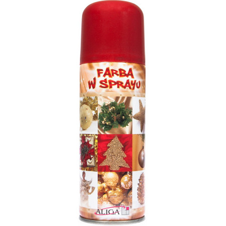 FARBA SPRAY 250ML CZERWONA