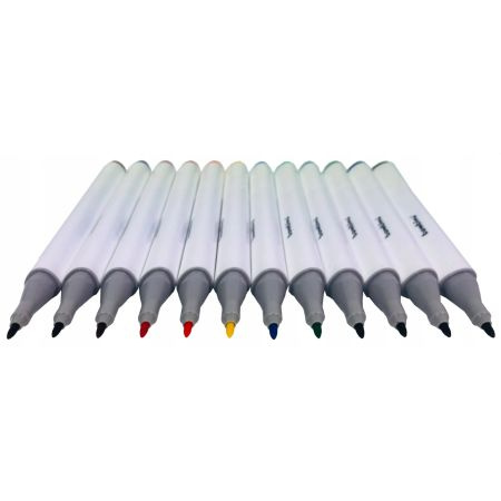 Markery do prac artystycznych 12 kolorów