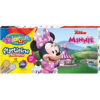 DISNEY KIDS COLORINO - PLASTELINA  12 KOL. / MINNIE / /6/