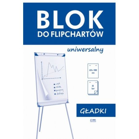 BLOK DO FLIPCHARTÓW 640/900 20 KARTEK