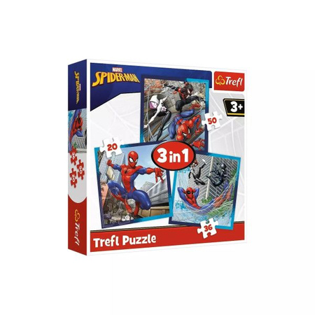 Puzzles _3in1 - Spider friends_ / Disney Marvel Spiderman