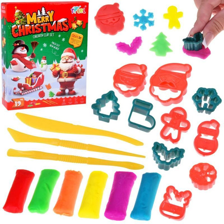 MASA PLASTYCZNA SWIETA FOREMKI 19 ELEM.