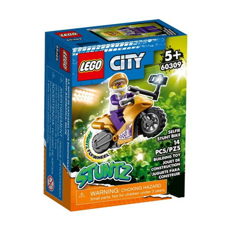 Klocki Lego City Selfie na motocyklu kaskaderskim 60309