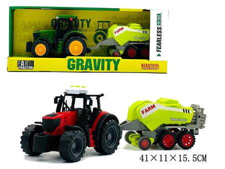 TRAKTOR Z MASZYNYświatło, dżwięk