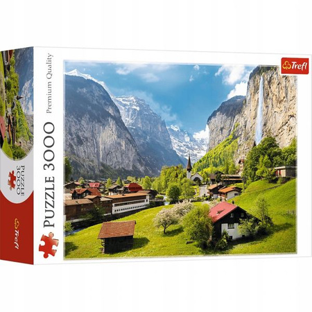 Puzzle 3000 el. Szwajcaria Trefl
