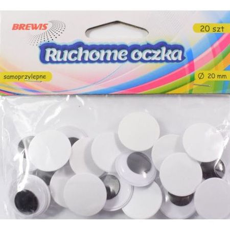 RUCHOME OCZKA 20MM