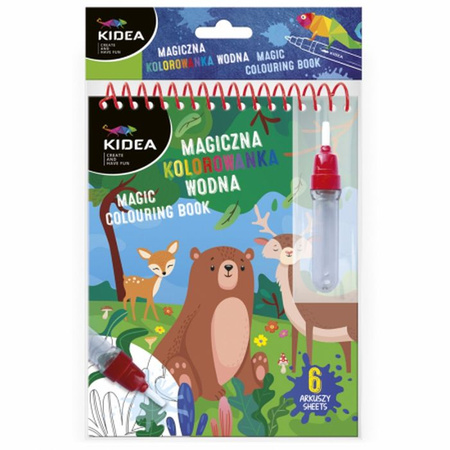 /{MAGICZNA WIELORAZOWA KOLOROWANKA WODNA I KIDEA (ZWIERZĘTA)