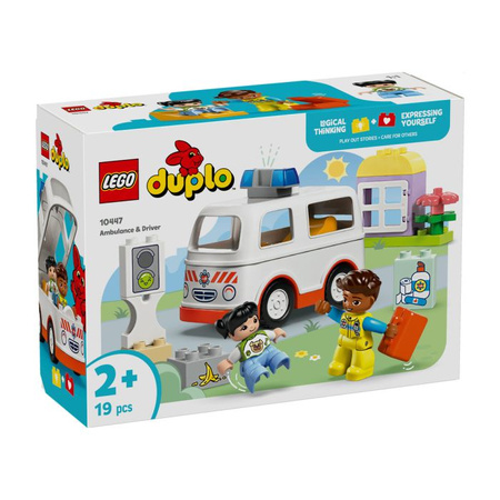 Klocki LEGO DUPLO 10447 Karetka z kierowcą