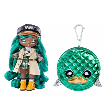 Na! Na! Na! Surprise. Lalka Mallory Duckington + torebka 2w1