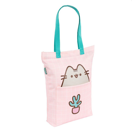 TORBA NA RAMIĘ SZOPERKA PUSHEEN PINK mkmp