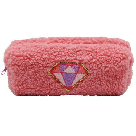 Piórnik Teddy różowy