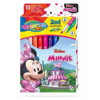 DISNEY KIDS COLORINO - FLAMASTRY DWUSTRONNE 10 KOL. /MINNIE / /12/