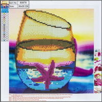 MOZAIKA DIAMENTOWA 5D KIT 30x30cm STARFISH 80878 CENTRUM