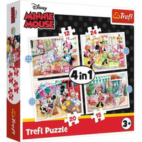 Puzzle 4W1 el. MINNIE Trefl