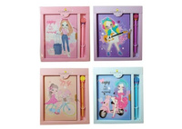 pamiętnik z długopisem 32K-dziewczynki /900082