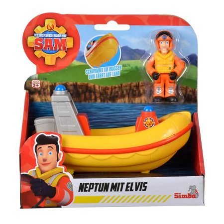 Strażak Sam Łódź Neptuna mini 19x9x19cm Simba
