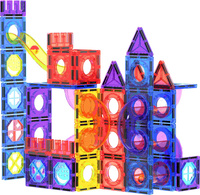 Klocki magnetyczne 100el SMILY PLAY SP85304