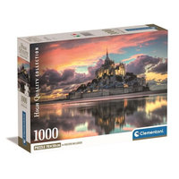 Puzzle 1000 el. Compact Le Magnifique Mont Saint-Miche