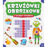 Krzyżówki obrazkowe z wesołym ufoludkiem