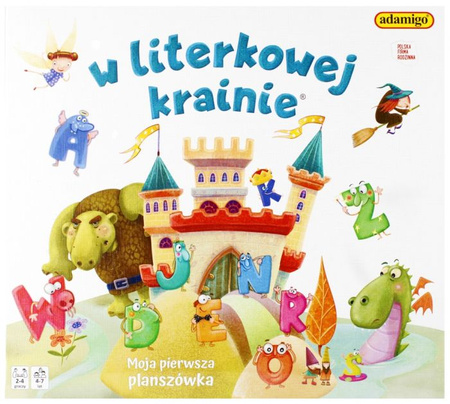 Gra planszowa W LITERKOWEJ KRAINIE