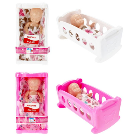 KOŁYSKA MINI Z LALKĄ