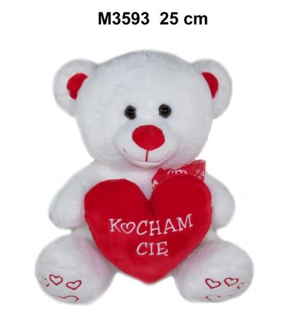 MIS 1 KOL 'KOCHAM CIE' 25CM 159250          W